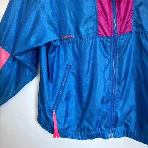 Vintage Columbia windbreaker jacket size XL - Picture 3 of 9